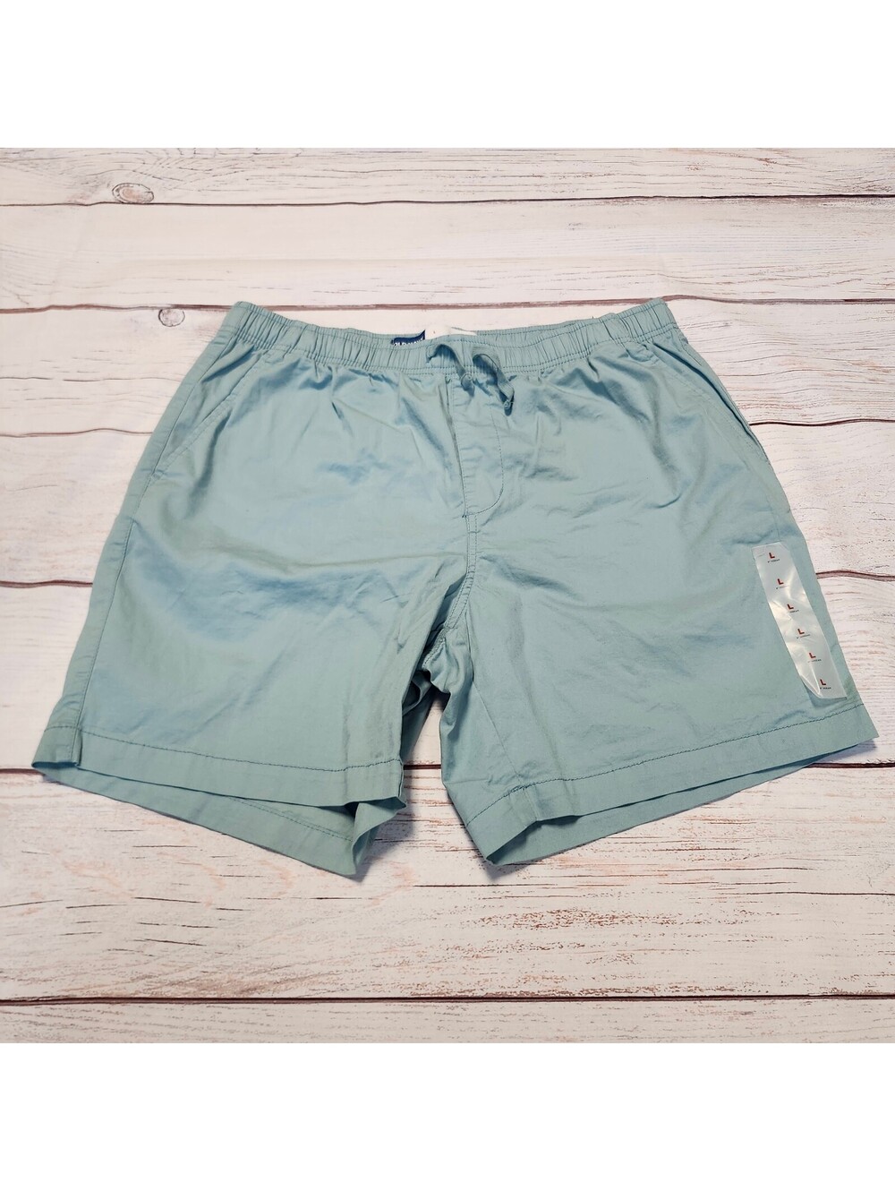 Old Navy Men's Light Blue Jogger Shorts Built-In Flex Size L NWT
